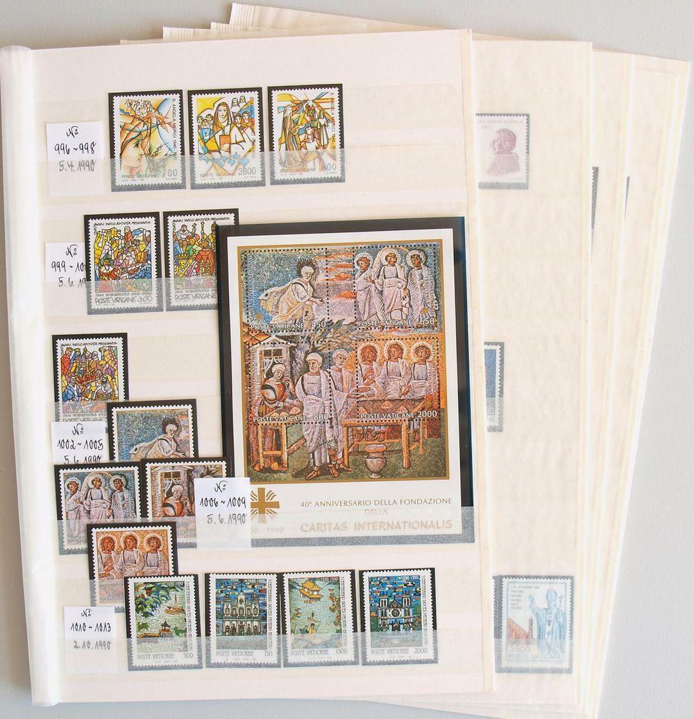 VATICAN 1990-94 Max 80% OFF MNH Complete XF Sets Collection Year Topics on TV S Church