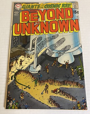FROM BEYOND THE UNKNOWN # 2 - High Grade - 1970 DC HORROR - ANDERSON COVER