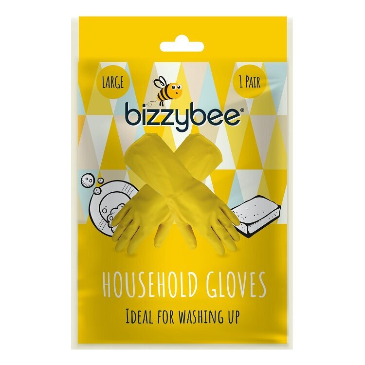 Bizzy Bee 10129 Household Gloves Large for sale online UK
