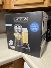 Bartesian Cocktail Machine Duet Premium 2-Bottle Home Bar  #55310