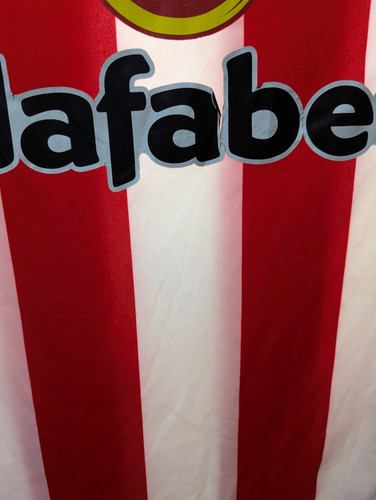 Sunderland 2016/17 home jersey adidas mens size M football shirt - Picture 19 of 24