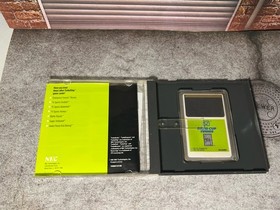 TurboGrafx-16 Davis Cup Tennis With Manual