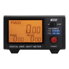 Nissei DG-503MAX Digital SWR and Power Meter for Analog and Digital Radios