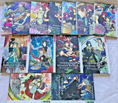 13 Bände Wonderful Wonder World ua Mad Hatter 1-2, Cheshire Cat 1-7 Tokyopop
