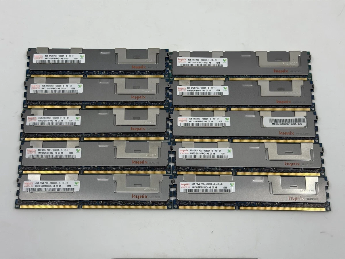 PC3-10600R (DDR3-1333) Bus Speed Network Server Memory (RAM) for