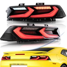 VLAND Rote LED Rückleuchten für 2014-2015 Chevrolet Chevy Camaro ROT Blinker L+R