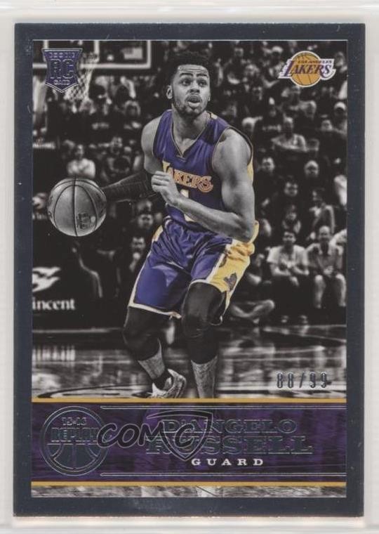 2015-16 Panini Replay 88/99 D'Angelo Russell #77 06v4