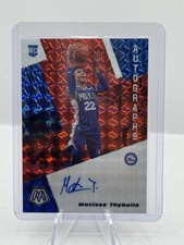 Matisse Thybulle Auto RC Red Mosaic Prizm 2019-20 Panini Mosaic 76ers