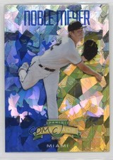 2024 Panini Crusade Crusade Blue Cracked Ice Prizm Noble Meyer #41 16kt