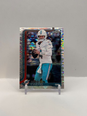 #ad #ad Quinn Ewers 2025 Topps Chrome #316 Pulsar Refractor RC $5.00