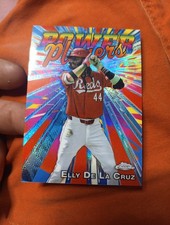 2025 Topps Chrome Logofractor Edition - Power Players Elly De La Cruz #PP-16