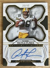 ANTONIO FREEMAN 2022 NATIONAL TREASURES SIGNATURES GOLD AUTO #26/49