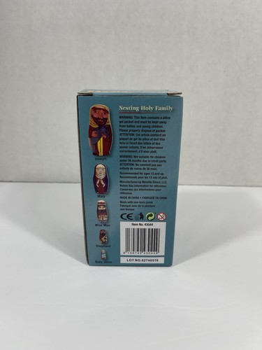 Bits & Pieces 5-pc Nesting Doll Holy Family Nativity Hand Painted NIB - Picture 3 of 10