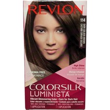 Revlon ColorSilk Luminista 114 Dark Golden Brown Hair Color