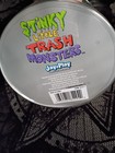 Stinky Little Trash Monsters Sludgey large size with trash can New  — photo 5