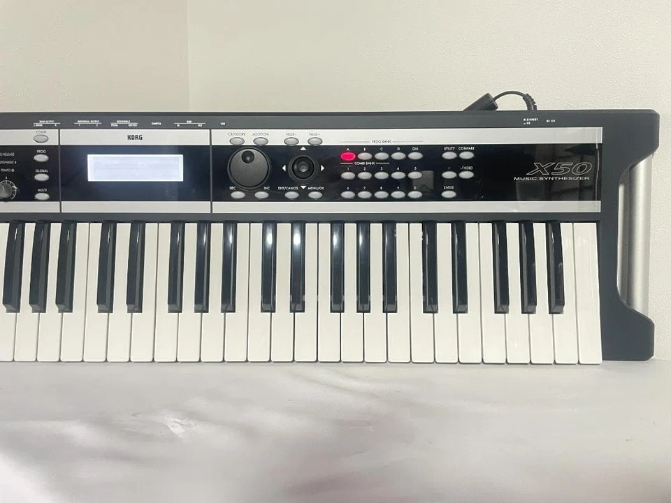 KORG X50 61-Key Synthesizer Keyboard Music Production Tested Japan - Image 4 of 4