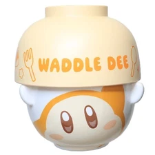 Marimocraft Kirby Waddle Dee Rice Bowl & Soup Bowl Set Porcelain & Resin New
