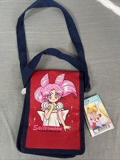 Vintage 1992 Sailor Moon Red Mini Tote Bag w/ Tag Japan