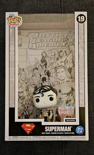 Funko Pop Comic Covers Superman #19 Sketched Funko Exclusive Grail LE 750