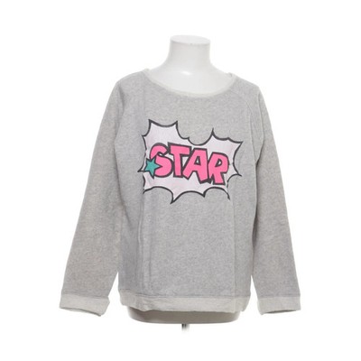 81 Hours, Sweatshirt, Größe: L, Grau/Pink/Weiß, Baumwolle, Print, Sweat #5Cx