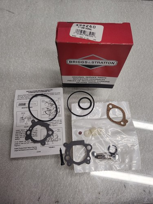 #ad #ad GENUINE OEM BRIGGS amp; STRATTON PART # 498260 CARBURETOR KIT; QUANTUM CARB KIT $18.99