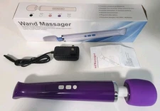 Wireless Wand Vibrating Massager Very Powerful! Sore Muscles Rechargeable