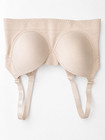 omen's Longline Bra Size 36C 80C Nude Beige Shapewear Support NWOT — photo 1