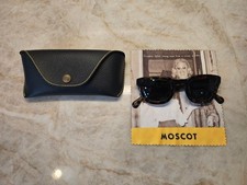 Moscot Telena Tortoise/Black Sunglasses with G15 Lenses Size 44-27-148