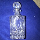 Edinburgh Crystal Clear Cut Glass 1L Decanter w/ Stopper, 2-Piece Set — photo 2