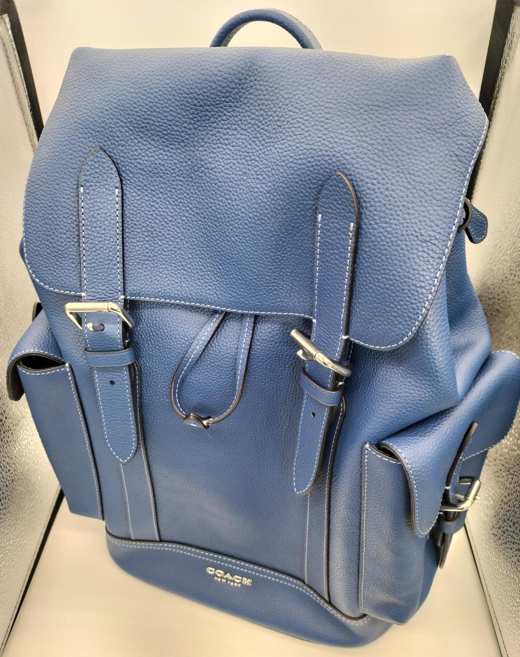 Coach CB837 Stylish Leather Backpack for Women & Men  