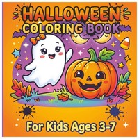Halloween Malbuch FüR Kinder 3-8 Jahre, 25 GroßE Ausmalbilder, Spaß &