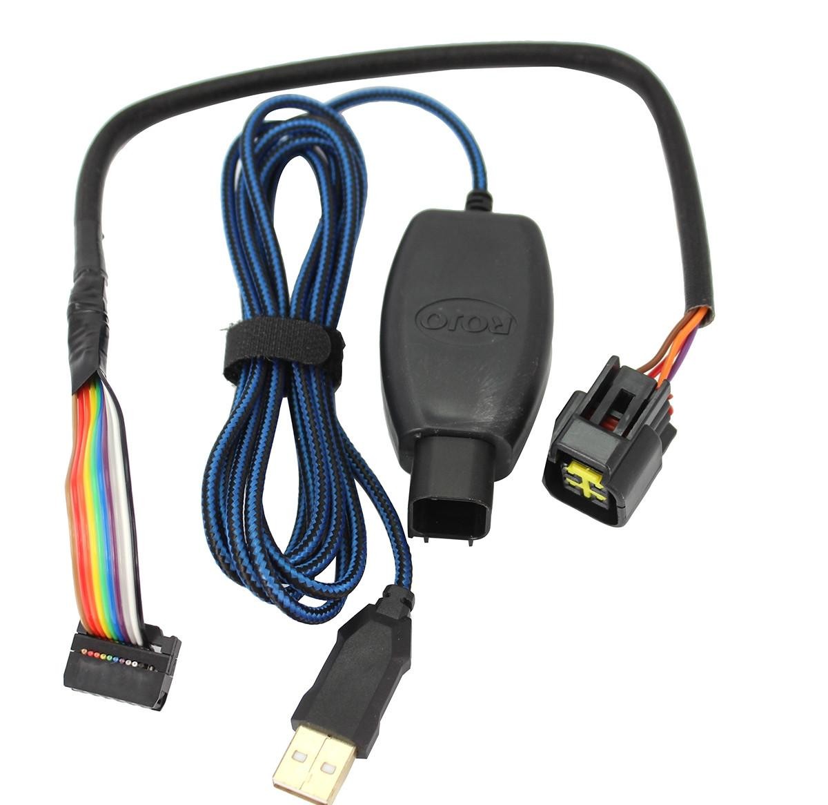 Câble de liaison ECU rouge pour régler le moteur Euro 4 de TNT Motor