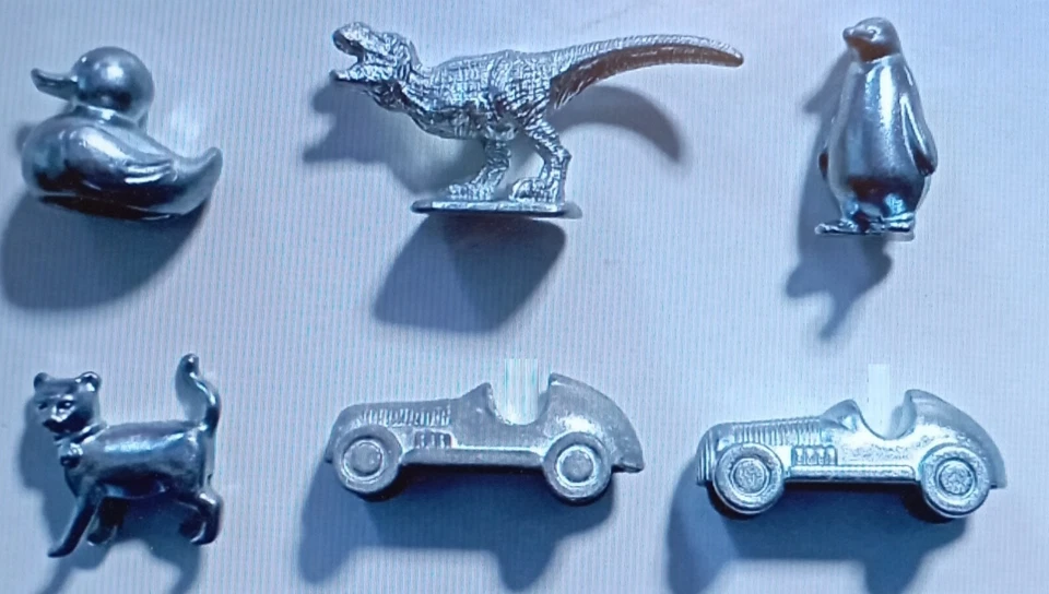 MONOPOLY Ersatzteile - Metal-Figuren / Spielfigur Schiff Hund Cowboy Kanone etc. - Bild 3 von 3