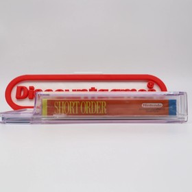 NES Nintendo SHORT ORDER / EGG-SPLODE - CGC GRADED 8.0 A! NEW & Factory Sealed!