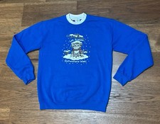 Vintage 90s Cat Women s Sweater Pullover Snow Granny Women s Size Small
