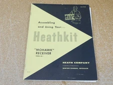 Heathkit RX-1 Ham Radio Mohawk Receiver User Manual + Schematics (original)
