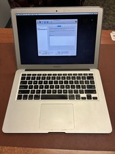 Apple MacBook Air 13 in 128GB SSD Intel Core i5 1.6GHz 8GB RAM SSD Issue READ 