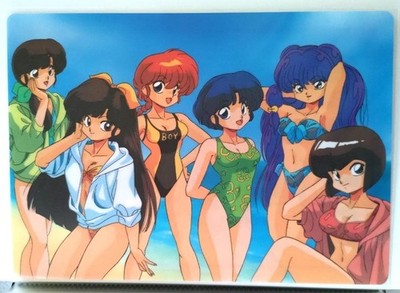 Ranma 1/2 Shikishi Writing Pad Reversible, Vintage, B5, Retro, 12