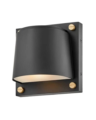 Hinkley Scout 6 1/2" High Black LED Outdoor Wall Light - Picture 3 of 8
