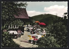 Postcard Sieber/Harz, Berg-Cafe by Hein Pagel