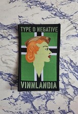 Type O Negative Vinnlandia Woven Patch