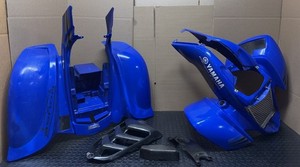 01-05 Yamaha GYTR Raptor 660 OEM plastics fenders grill front rear nose 660R  C1