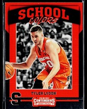 Tyler Lydon 2017 Panini Contenders Draft Picks #28 School Colors Syracuse Orange