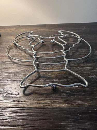 Vintage Metal Wire LOBSTER  Summer Trivet Stand  image 2