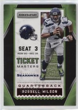 2016 Panini Rookies & Stars Ticket Masters Russell Wilson #16 0w3s
