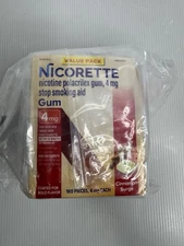Nicorette Gum 4mg Cinnamon Surge 160 Pieces EXP 08/2027 Nicotine