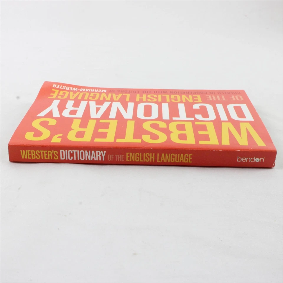 Webster's Dictionary of the English Language Paperback Compact Edition - Image 3 of 4