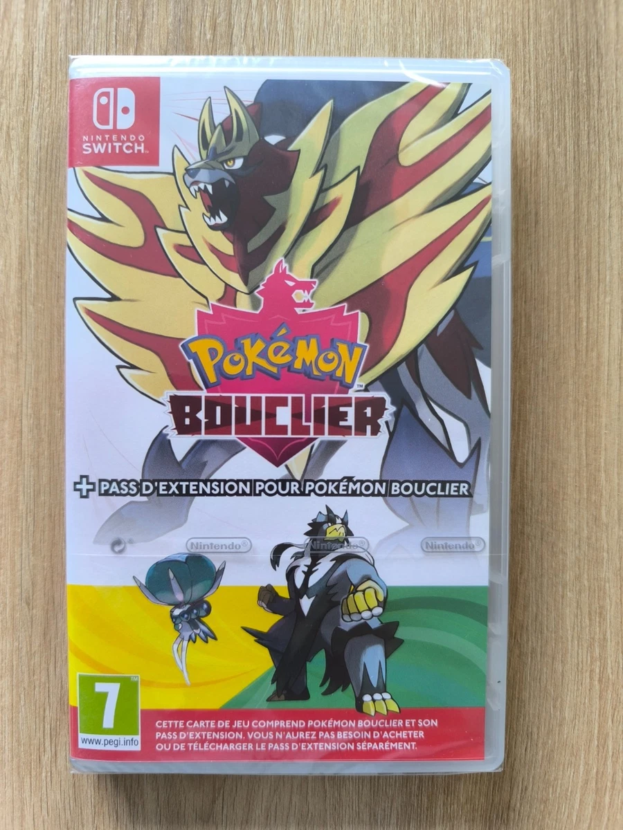 NEUF Steelbook Pokémon bouclier SHIELD sur Nintendo Switch (pas de jeu
