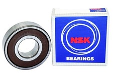 Nsk Bearings 2 Pack 6203-2RS 6203DDU 6203VV Bearings 17X40X12MM Pressed Ste...
