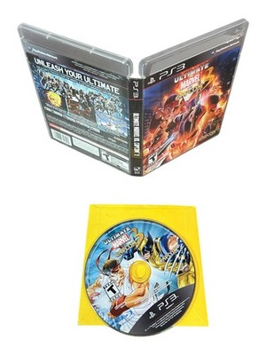 Sony PlayStation 3 PS3 Disc Case No Manual Ultimate Marvel vs. Capcom 3